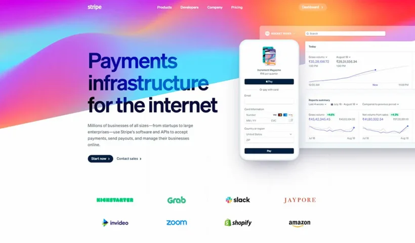 Stripe – Main Page