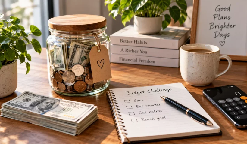 12 budget challenge ideas for saving money and controlling spending in 2026