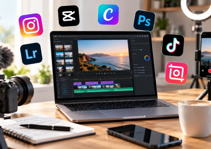 Best content creation apps in 2026 for video, design, writing and social media