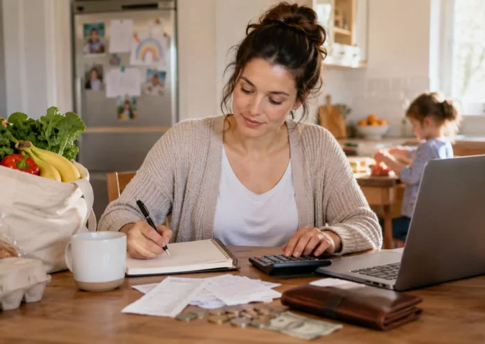 Budgeting for moms with a practical monthly family budget template for 2026