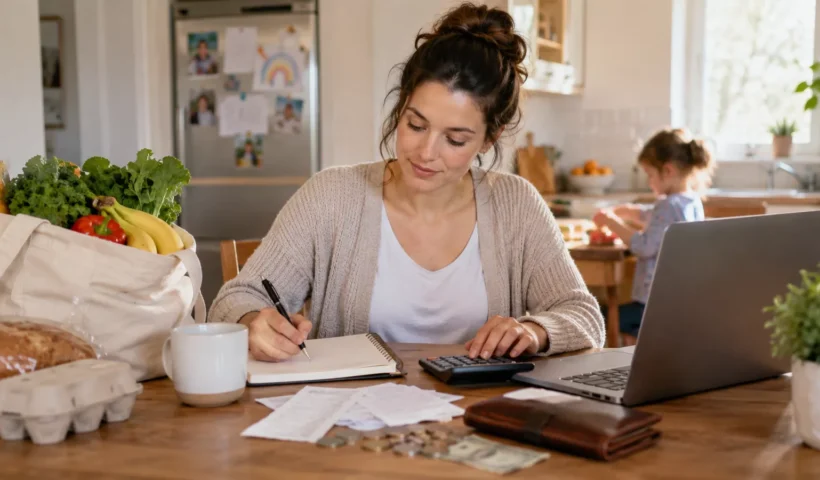 Budgeting for moms with a practical monthly family budget template for 2026