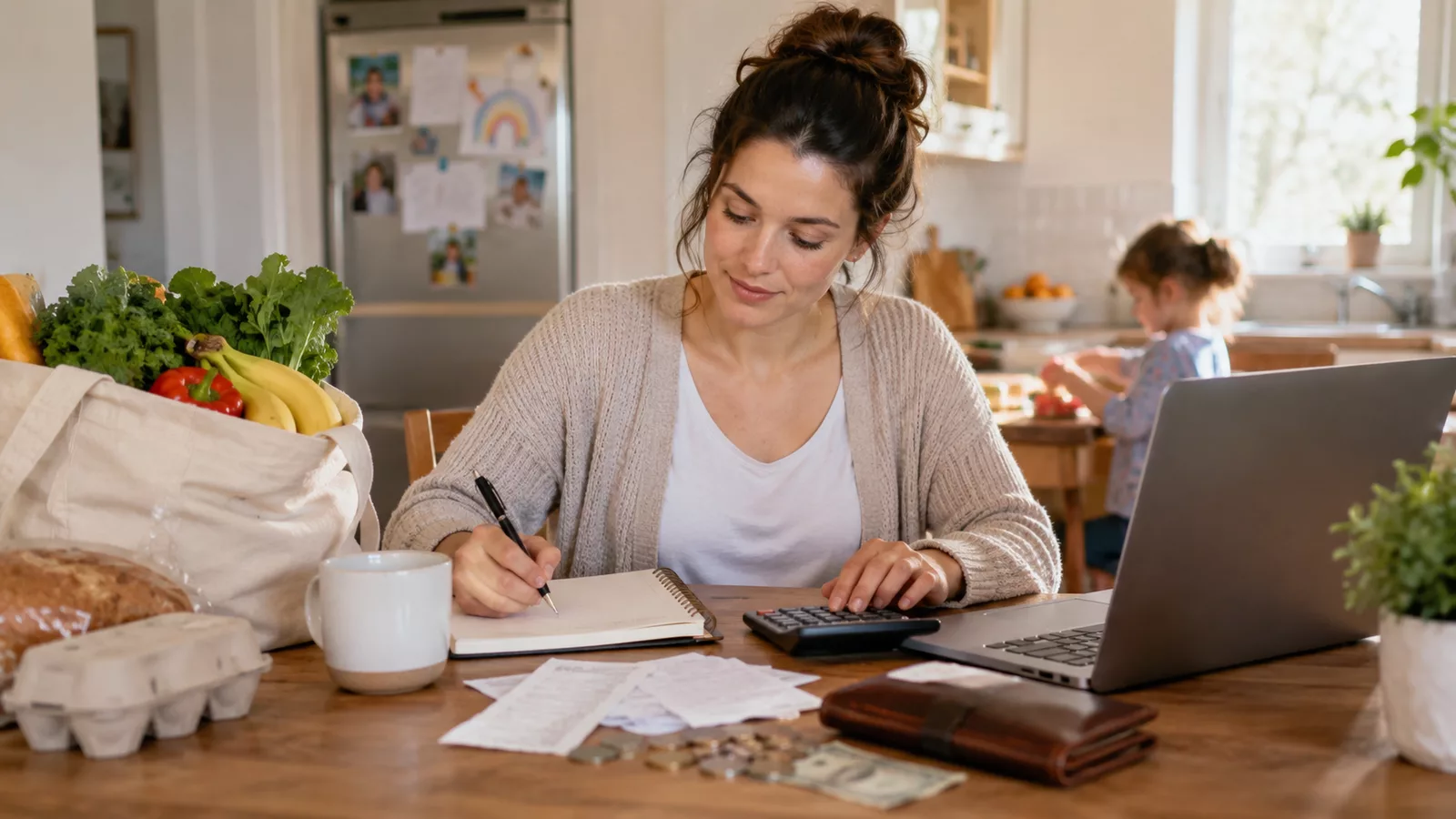 Budgeting for moms with a practical monthly family budget template for 2026