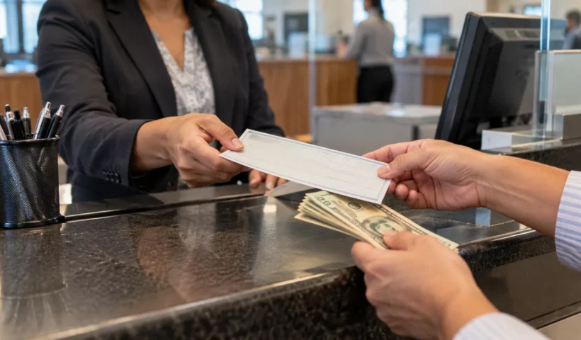 Where to cash a personal check with seven check-cashing options in 2026