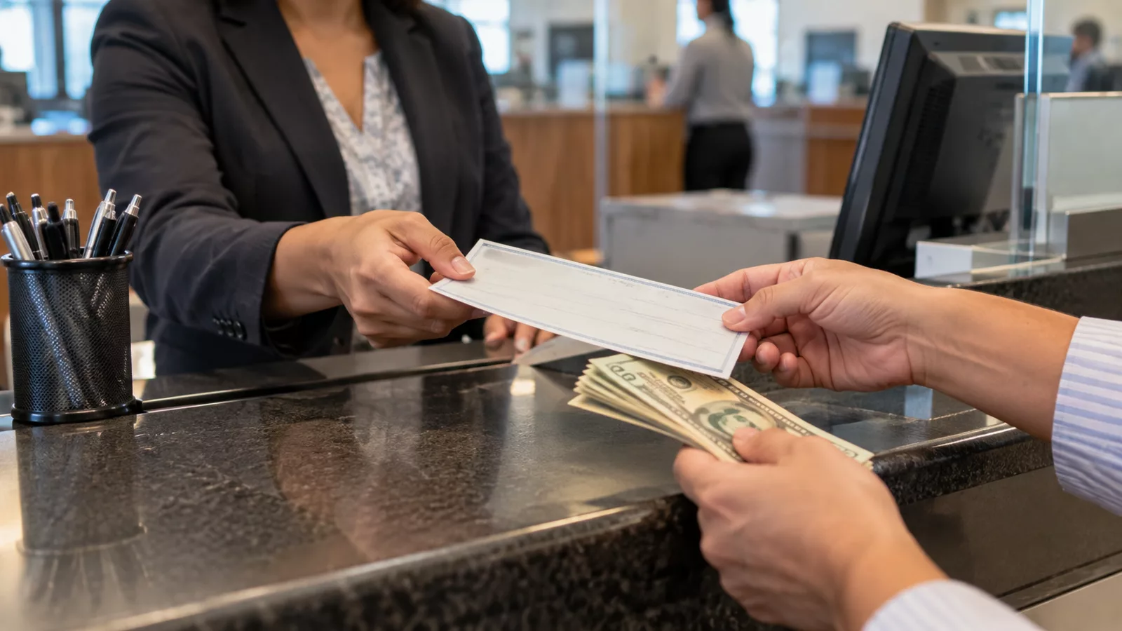 Where to cash a personal check with seven check-cashing options in 2026